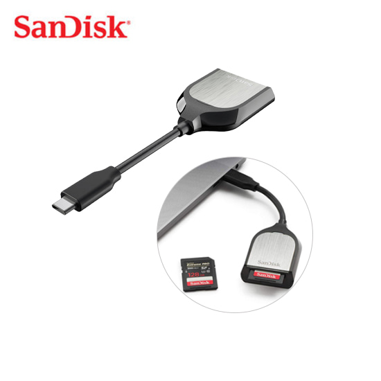 SanDisk USB Type C SD 리더기