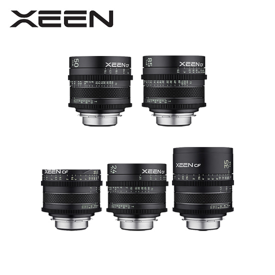 XEEN CF Prime Lens 5 Set